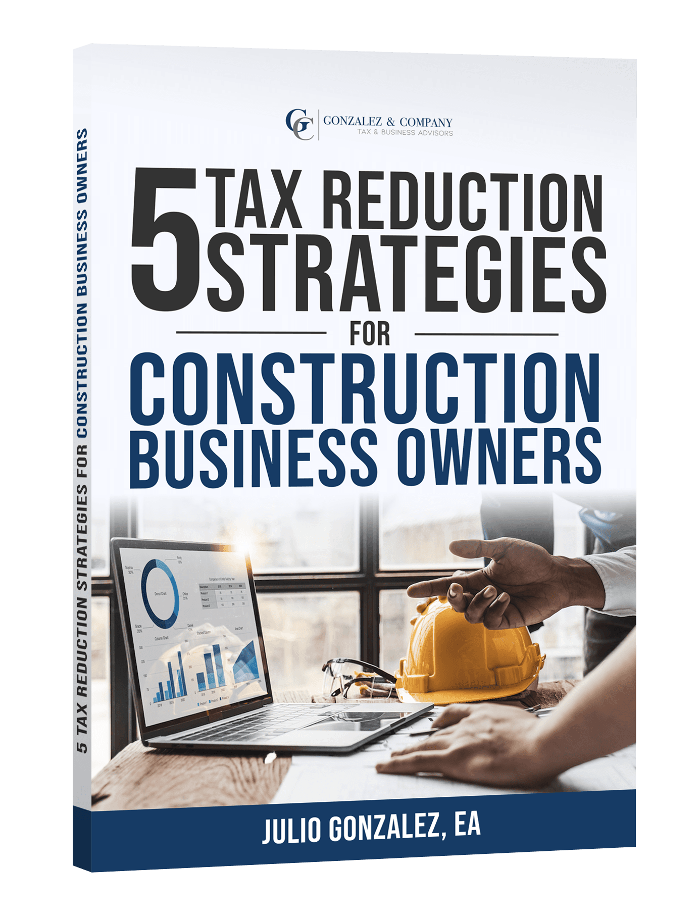 5 Tax Reduction Strategies eBook cover